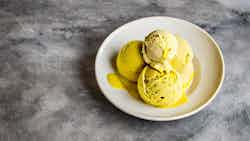 Aam Elaichi Ice Cream (mango Cardamom Ice Cream)