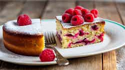 Aberarth Almond And Raspberry Cake