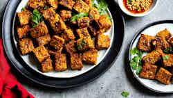 Acehnese Spiced Fried Tempeh With Sweet Soy Sauce