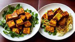 Acehnese Spiced Fried Tofu With Sweet Chili Sauce