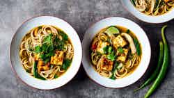 Acehnese Spicy Tofu Noodle Soup