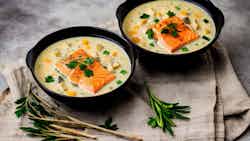 Ainu-style Salmon And Potato Chowder