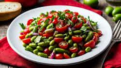 Albanian Bean Salad (Salatë me Fasule)