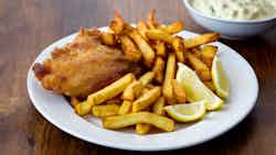 Alderney Ale-battered Fish And Chips