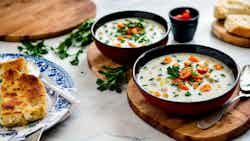 Alexandria's Seafood Chowder (شاودر البحرية الإسكندرية)