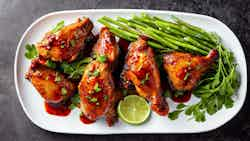 Alitas De Pollo Con Glaseado De Guayaba (guava Glazed Chicken Wings)