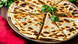 Aloo Tikki Quesadillas