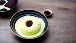 Anmitsu (hokkaido Milk Ice Cream With Red Bean Paste)