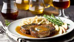 Apple Cider Braised Pork Chops