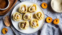 Apricot Dumplings (Marillenknödel)