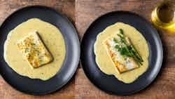 Arctic Cod With Mustard Sauce