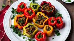 Ardei Umpluti (aromatic Stuffed Peppers)