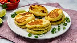 Arepas Rellenas De Chorizo (chorizo-stuffed Arepas)