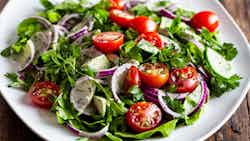 Armenian Herb Salad (Shepherd's Salad)