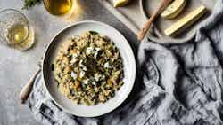 Autumn Harvest: Txitxiki (wild Mushroom) Risotto With Idiazabal Cheese