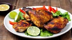 Ayam Bakar Marinasi Rum (rum Marinated Grilled Chicken)