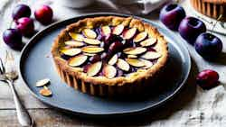 Baden Plum and Almond Tart (Badischer Zwetschgen-Mandelkuchen)