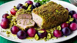 Baden Plum and Pistachio Crusted Chicken (Badischer Zwetschgen-Pistazien-Paniertes Hühnchen)