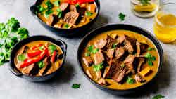 Bahamian Coconut Curry Beef