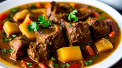 Bahamian Style Curry Goat