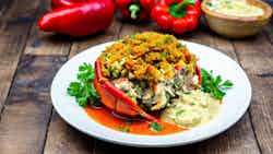 Bahamian Style Stuffed Crab