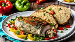 Bahamian Style Stuffed Snapper