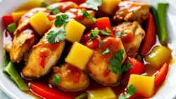 Bahamian Sweet And Sour Chicken