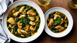 Bahraini Chicken And Spinach Stew