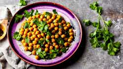 Bahraini Spiced Chickpea Salad