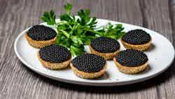 Baikal Caviar Canapés