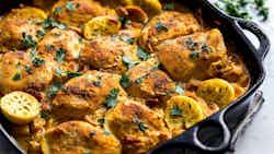 Baked Chicken And Plantain Casserole