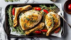 Baked Chicken with Herbs (Fırında Tavuk)