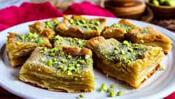 Baklawa (algerian Almond And Pistachio Baklava)