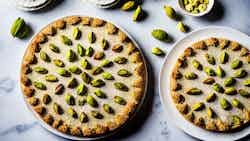 Baklawa Bi Fustuq (syrian Pistachio And Rosewater Cake)