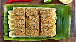 Balinese Tempeh In Banana Leaves (tum Tempe)