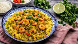 Balochi Jhinga Pulao (balochi Shrimp Pulao)