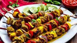 Balochi Murgh Kebab (creamy Balochi Chicken Kebabs)