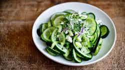 Baltic Cucumber Salad (Baltijos agurkų salotos)