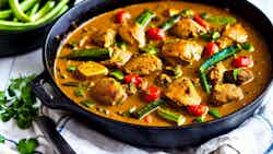 Bamia (sudanese Spiced Chicken And Okra Stew)