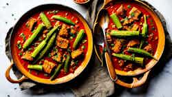 Bamia (sudanese Spiced Fish And Okra Stew)
