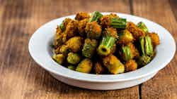 Bamya (crispy Fried Okra)