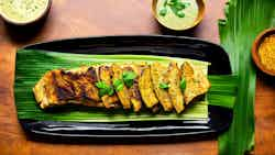 Banana Leaf Grilled Fish