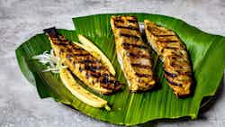 Banana Leaf-wrapped Grilled Fish