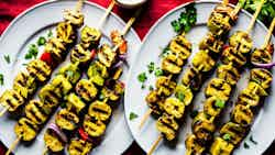 Banane Bilong Mi (grilled Plantain And Shrimp Skewers)