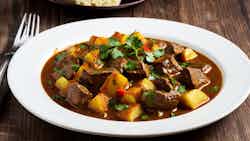 Bashkir Beef and Potato Curry (Башкирское карри из говядины и картофеля)