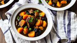 Bashkir Lamb Stew with Apricots and Prunes (Башкирское рагу из баранины с абрикосами и черносливом)