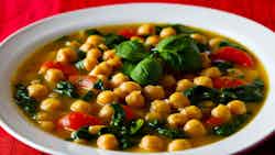 Basilicatan Chickpea And Spinach Stew