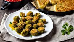 Basilicatan Fried Stuffed Olives