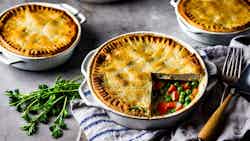 Basotho-style Chicken And Vegetable Pot Pie