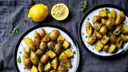 Batata Mishwe (sumac And Lemon Roasted Potatoes)
